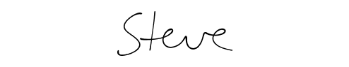 Steve signature